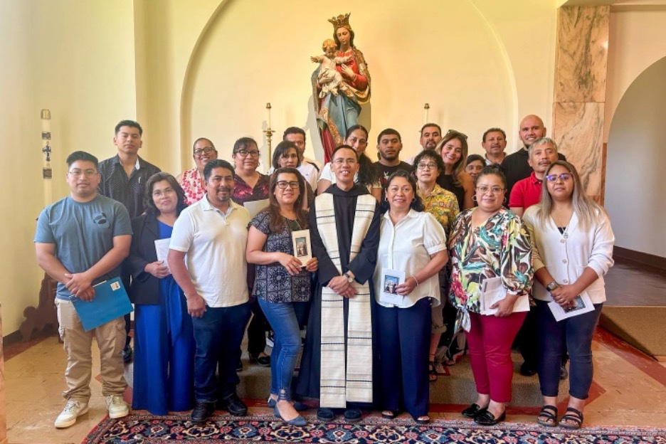Hispanic oblate novices